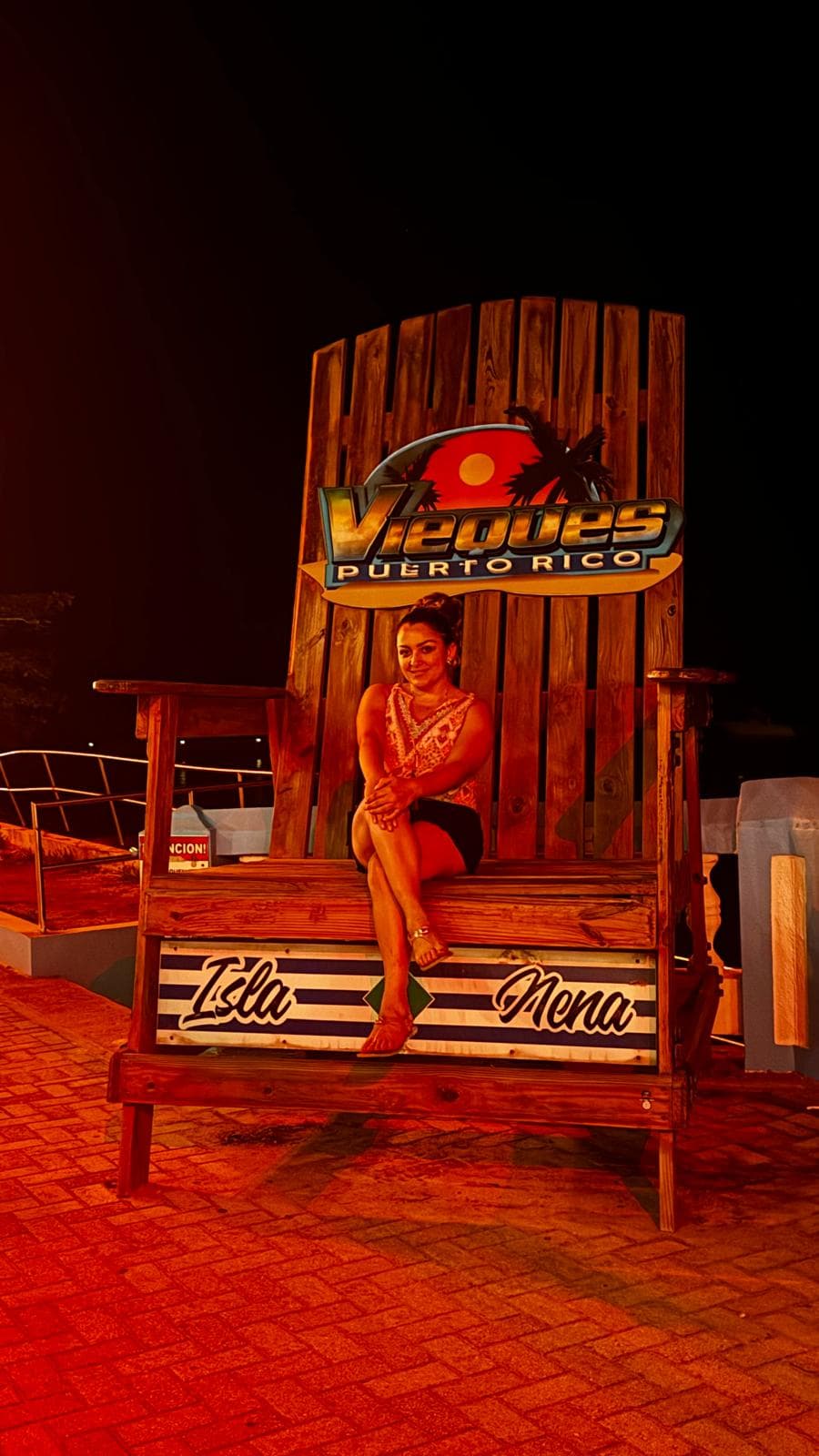 Laura Álvarez en Vieques, PR